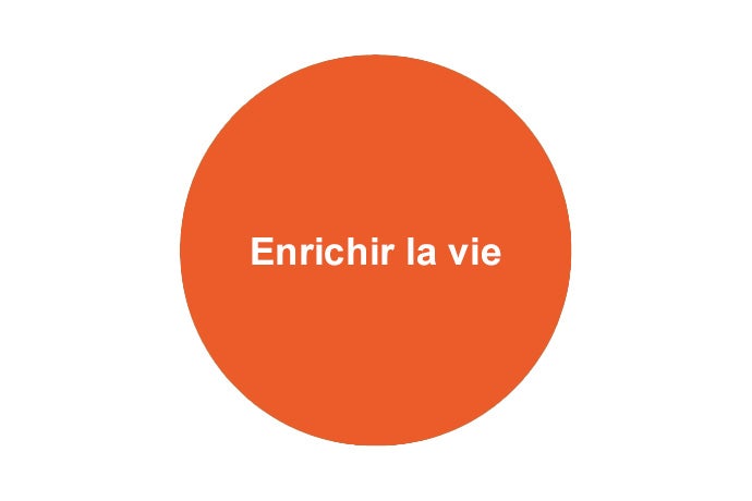 Enrichir la vie
